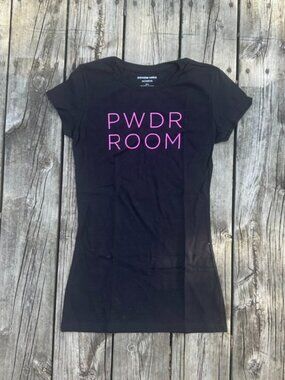 Hot Pink Black - Powder Room Tshirt